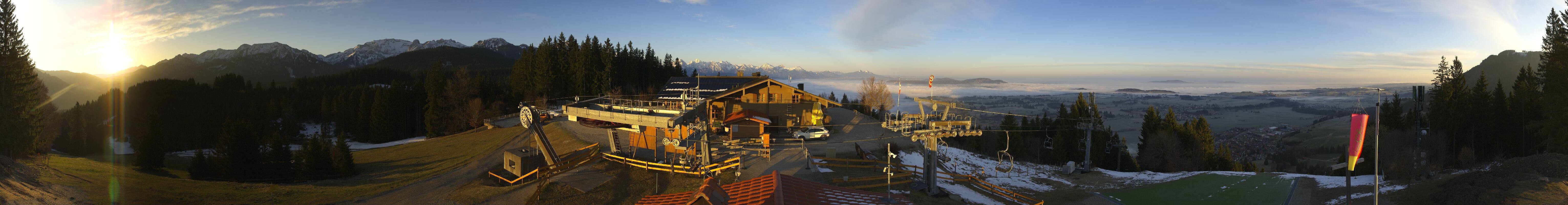 Archiv Foto Webcam Bergstation der Buchenbergbahn