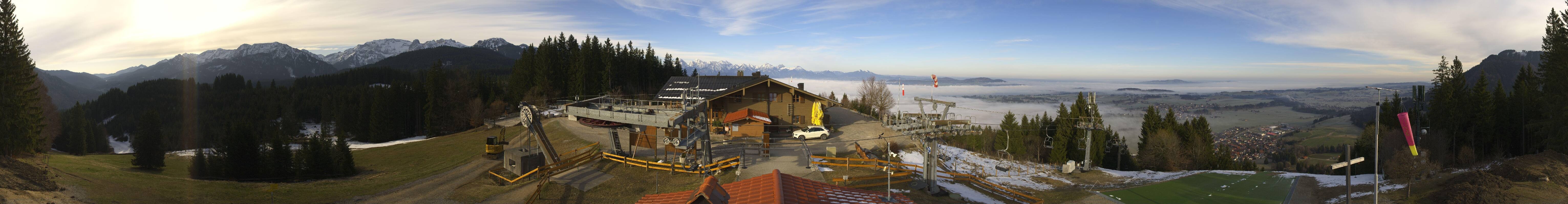 Archiv Foto Webcam Bergstation der Buchenbergbahn