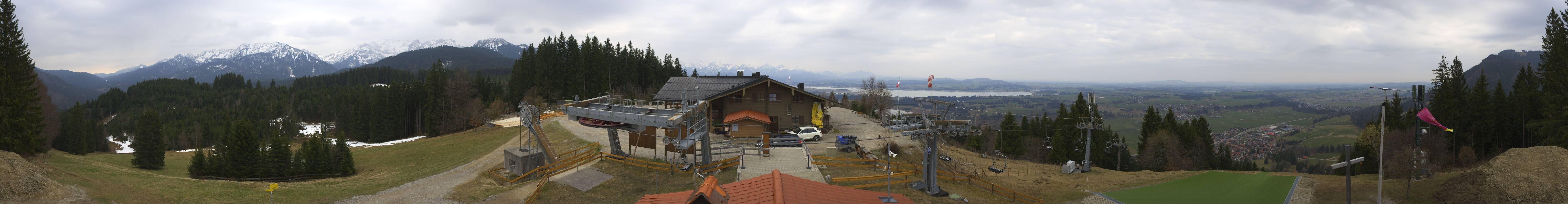 Archived image Webcam Top station of the Buchenbergbahn