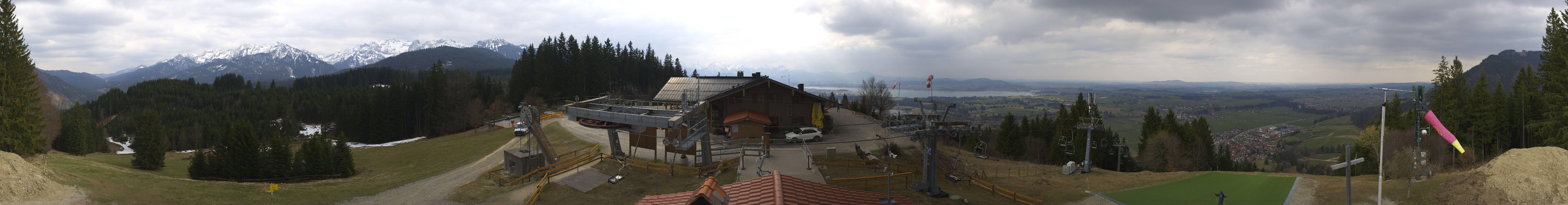 Archived image Webcam Top station of the Buchenbergbahn