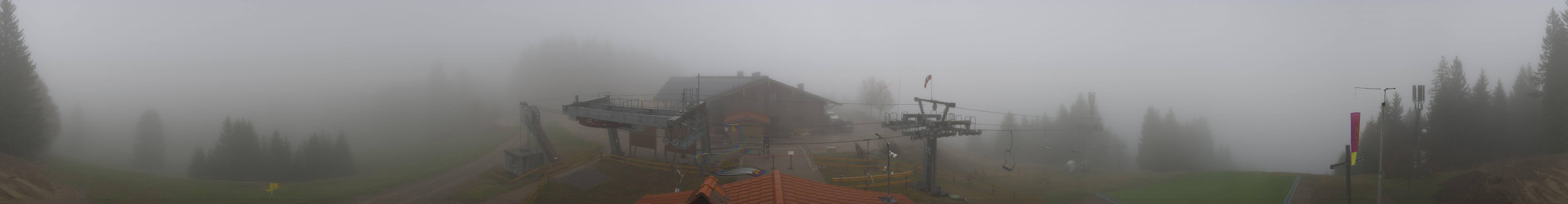 Archived image Webcam Top station of the Buchenbergbahn