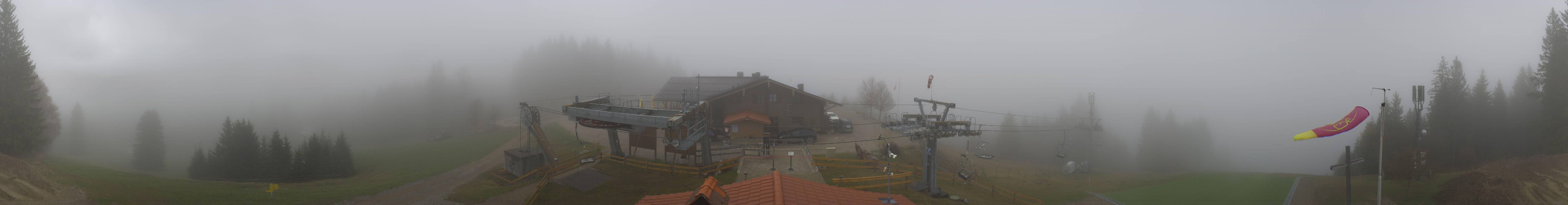 Archived image Webcam Top station of the Buchenbergbahn