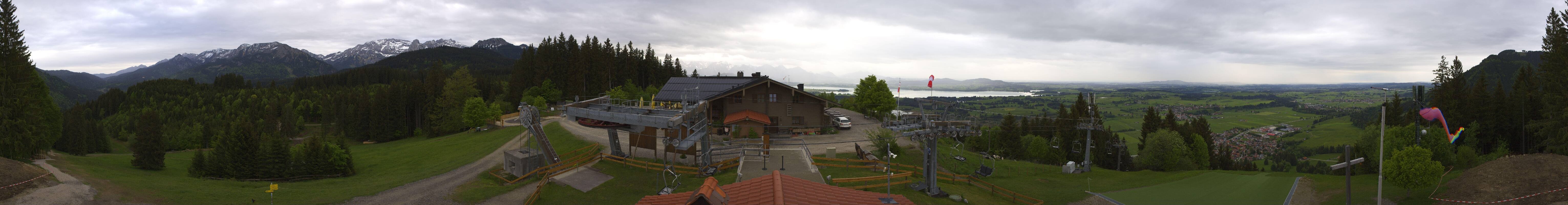 Archived image Webcam Top station of the Buchenbergbahn