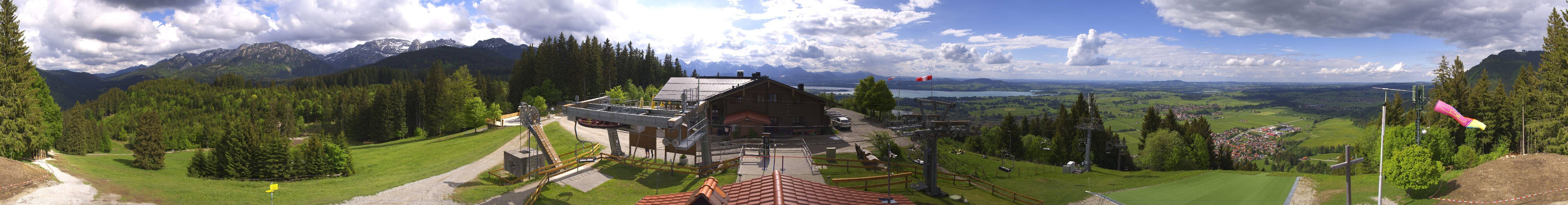 Archived image Webcam Top station of the Buchenbergbahn