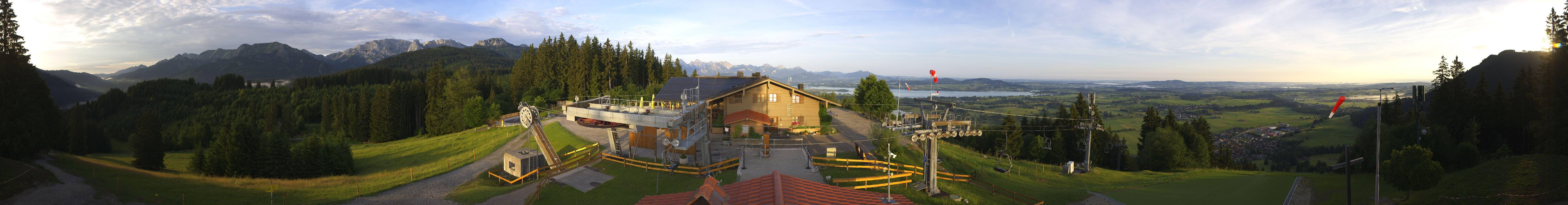 Archiv Foto Webcam Bergstation der Buchenbergbahn