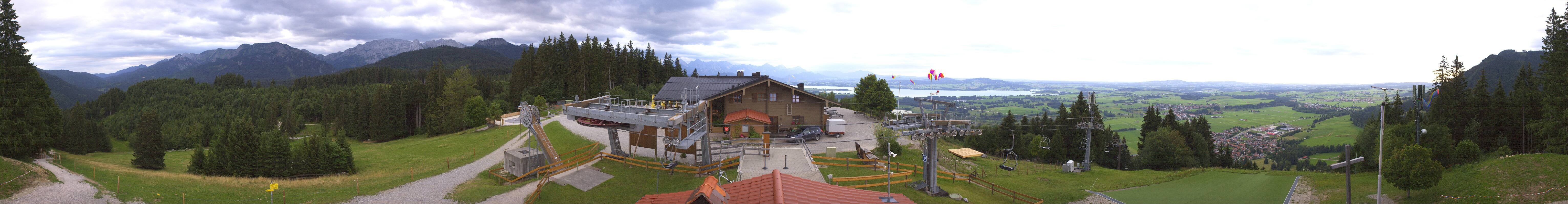 Archived image Webcam Top station of the Buchenbergbahn