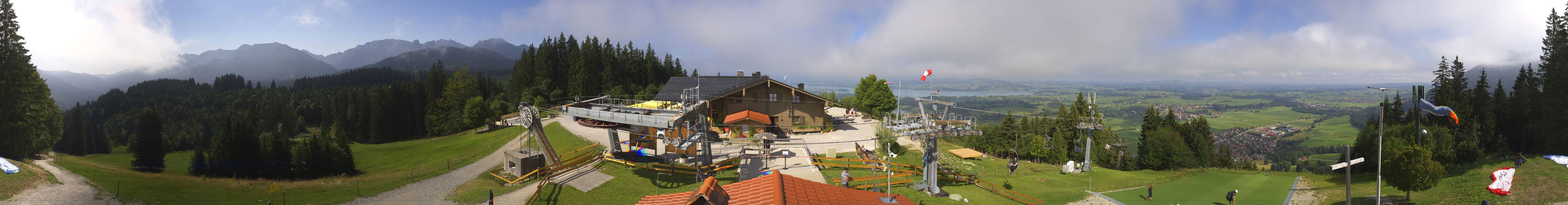 Archived image Webcam Top station of the Buchenbergbahn
