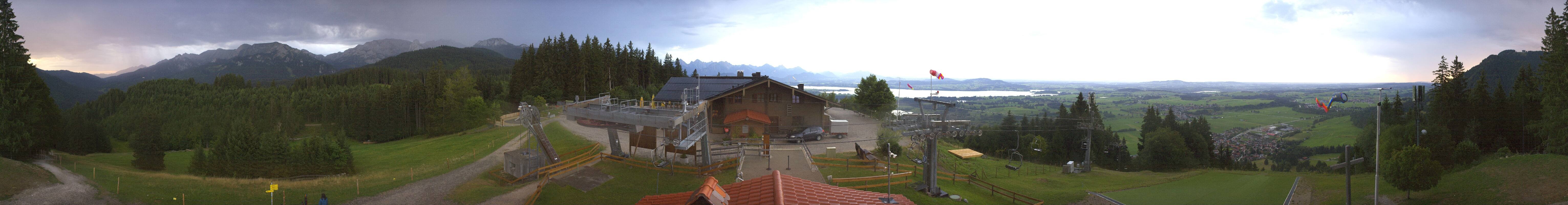 Archived image Webcam Top station of the Buchenbergbahn