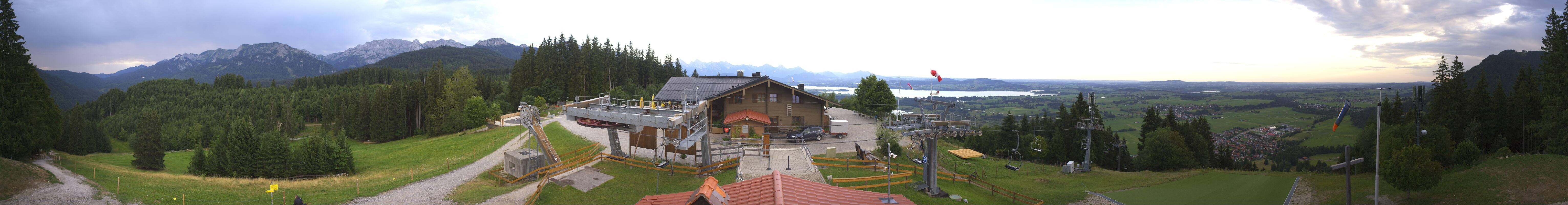 Archived image Webcam Top station of the Buchenbergbahn