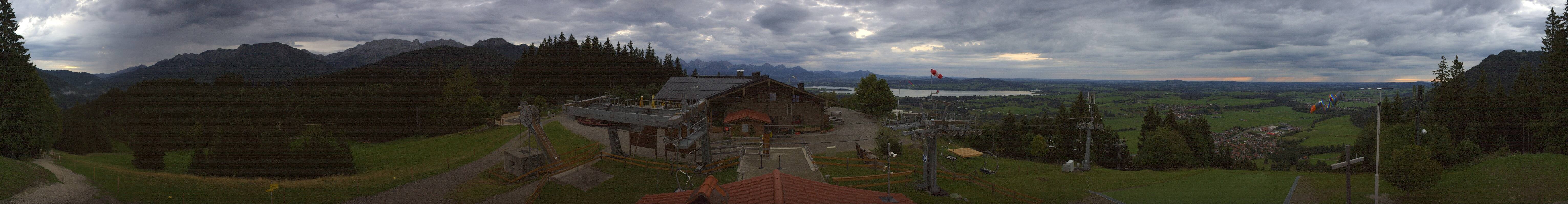 Archived image Webcam Top station of the Buchenbergbahn