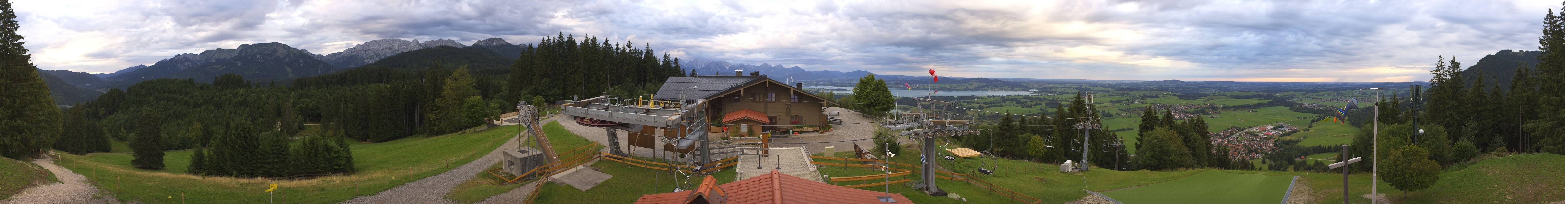 Archived image Webcam Top station of the Buchenbergbahn