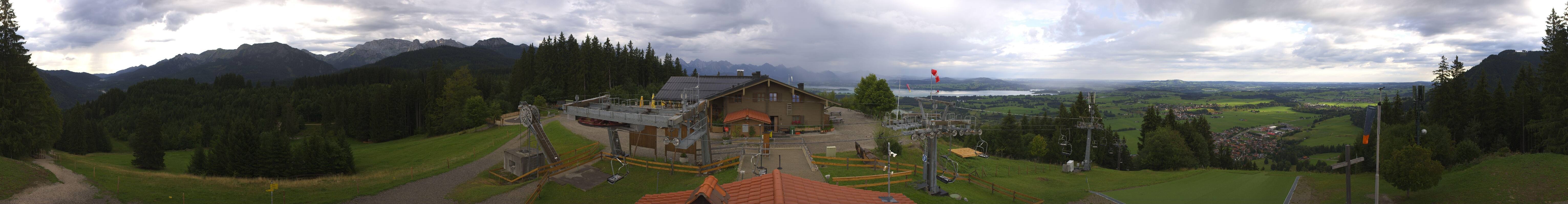 Archived image Webcam Top station of the Buchenbergbahn
