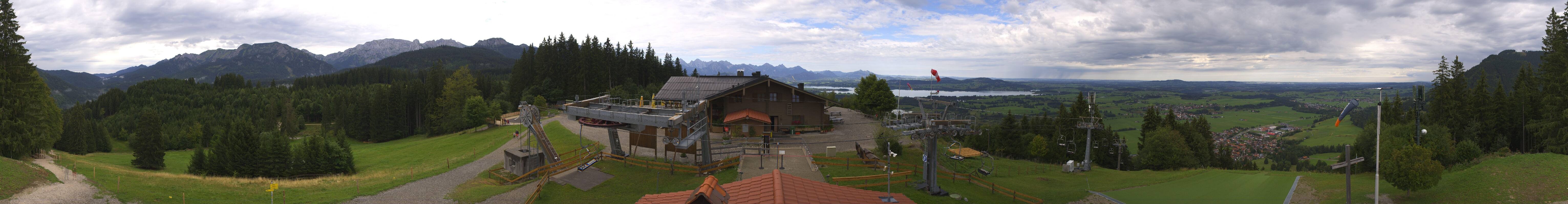 Archived image Webcam Top station of the Buchenbergbahn
