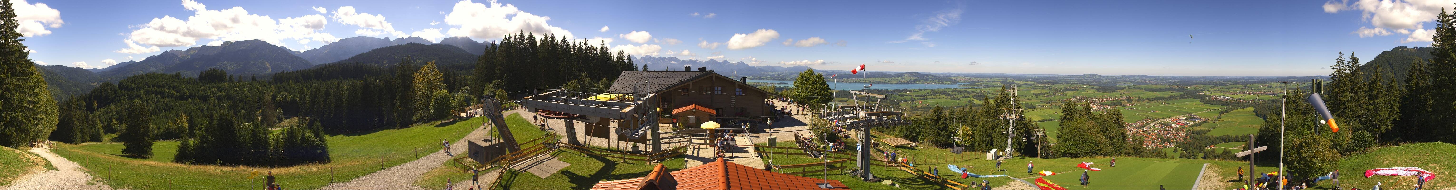 Archived image Webcam Top station of the Buchenbergbahn