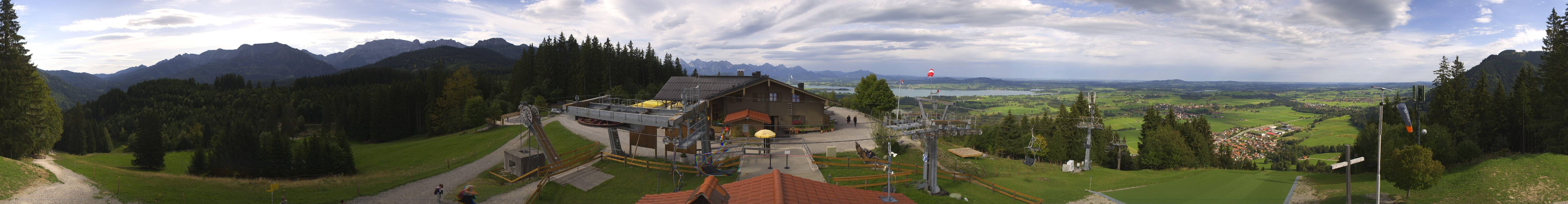 Archived image Webcam Top station of the Buchenbergbahn