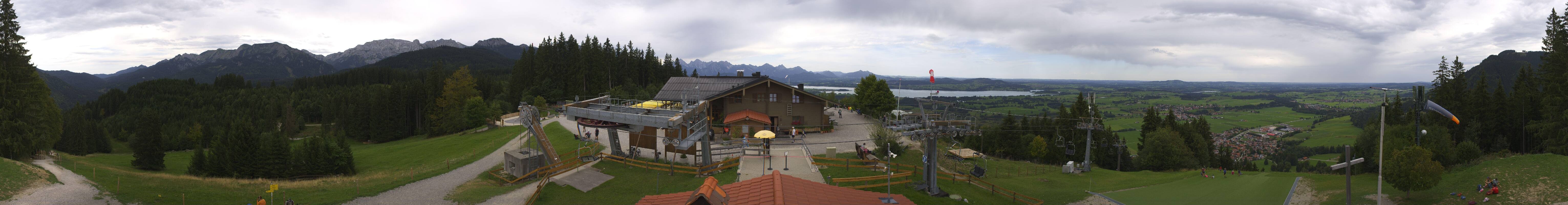 Archived image Webcam Top station of the Buchenbergbahn