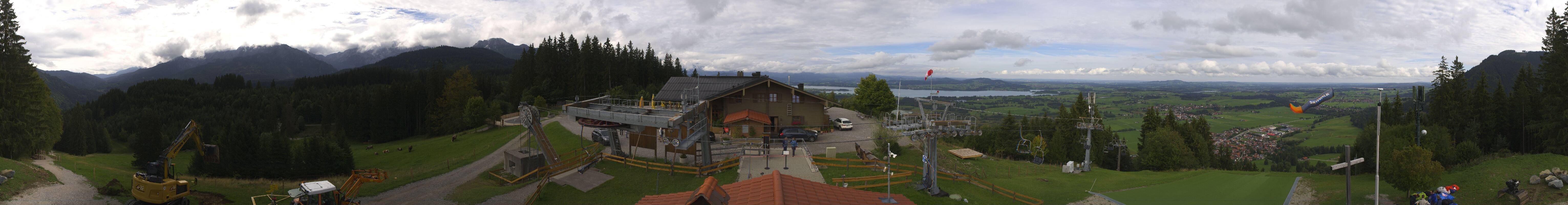 Archived image Webcam Top station of the Buchenbergbahn