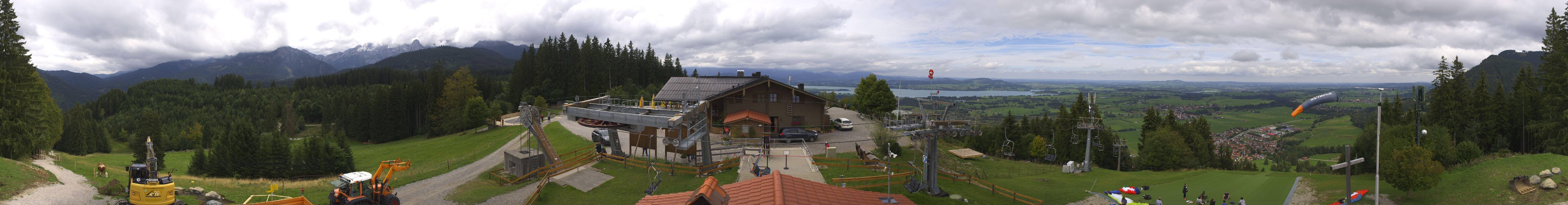 Archived image Webcam Top station of the Buchenbergbahn