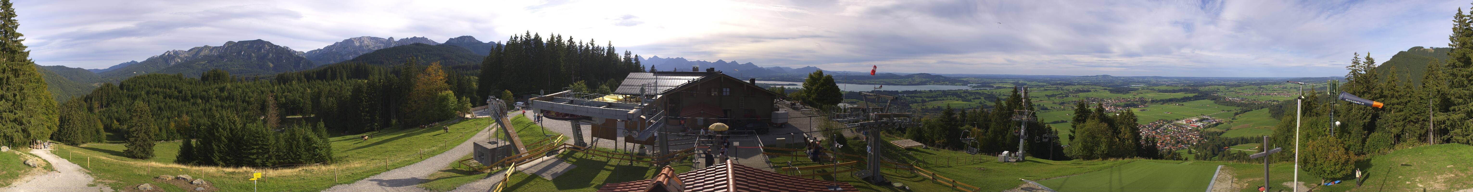 Archived image Webcam Top station of the Buchenbergbahn