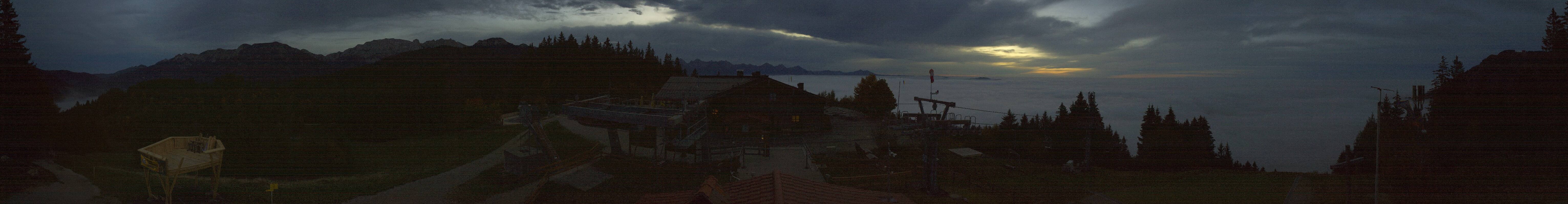 Archived image Webcam Top station of the Buchenbergbahn