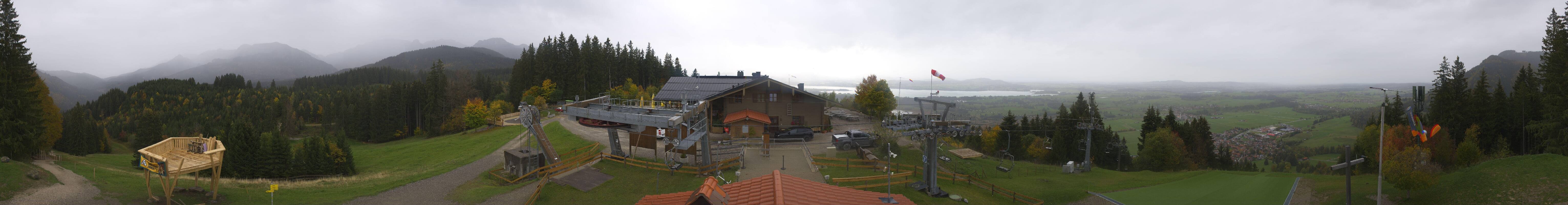 Archived image Webcam Top station of the Buchenbergbahn