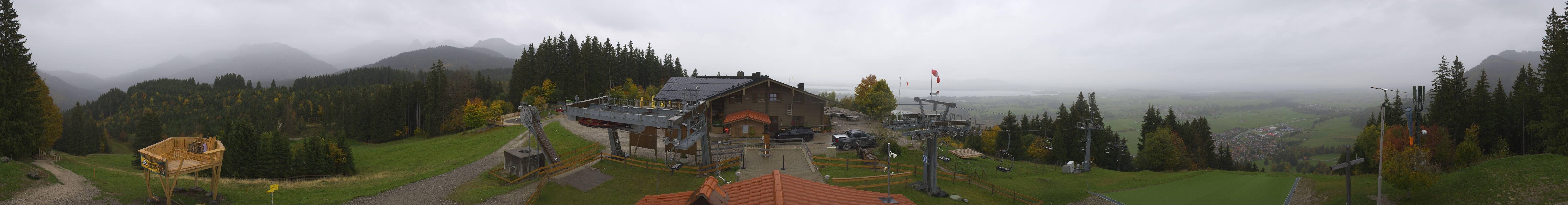 Archived image Webcam Top station of the Buchenbergbahn