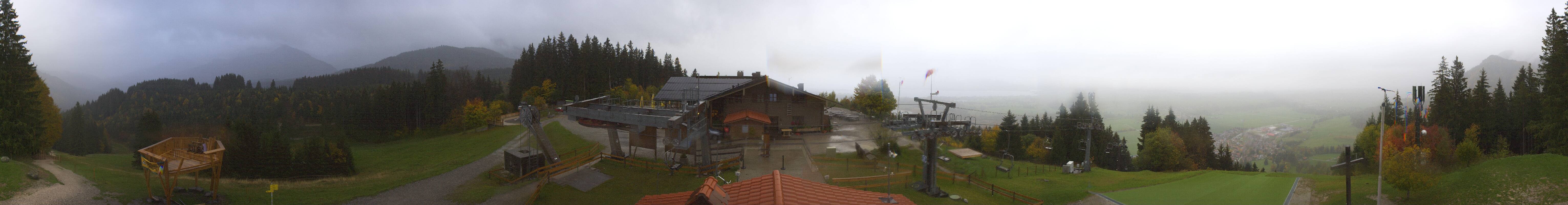 Archived image Webcam Top station of the Buchenbergbahn