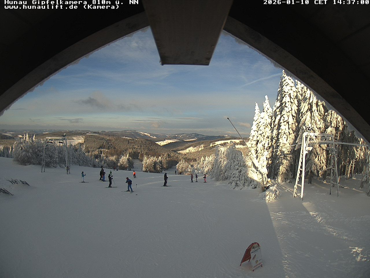 Archiv Foto Webcam Hunaulift (Sauerland)
