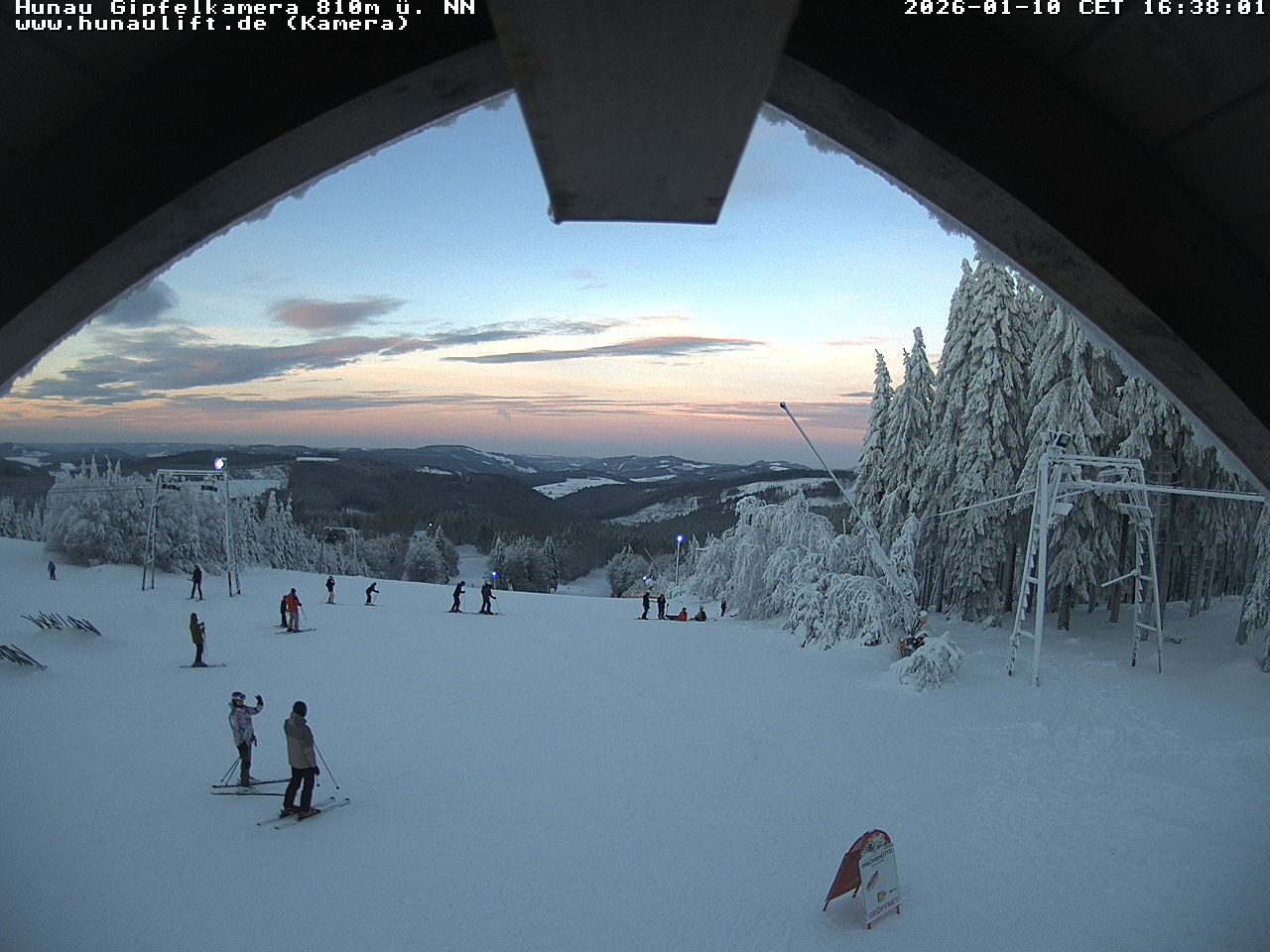 Archiv Foto Webcam Hunaulift (Sauerland)