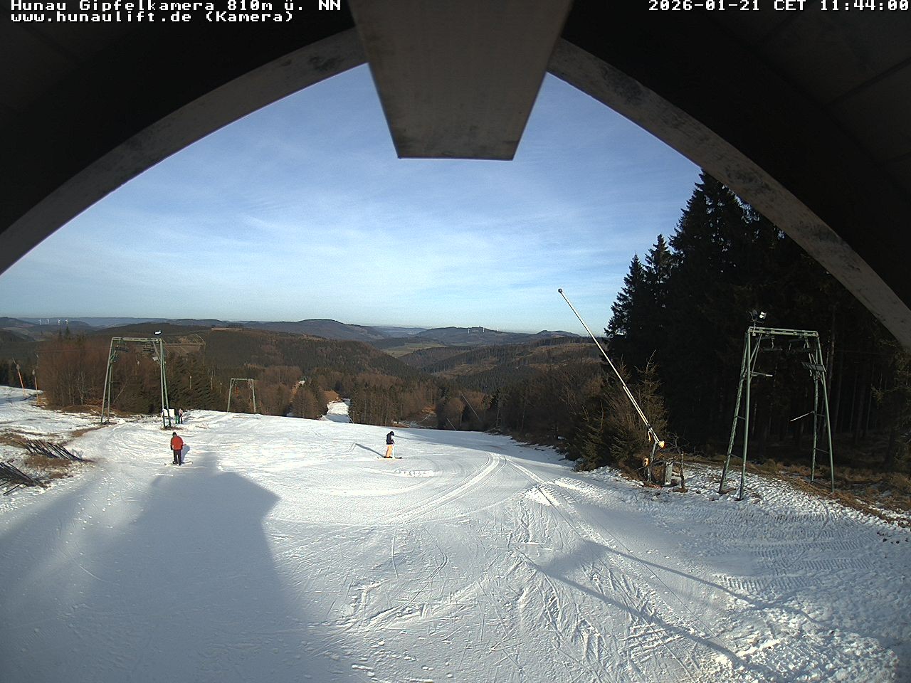 Archived image Webcam Hunaulift (Sauerland)