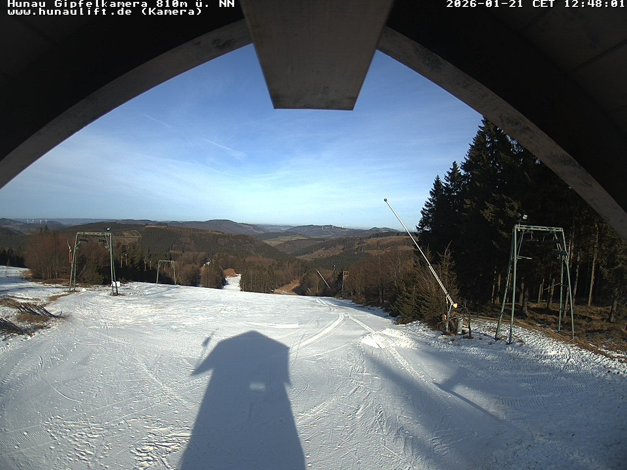 Archived image Webcam Hunaulift (Sauerland)