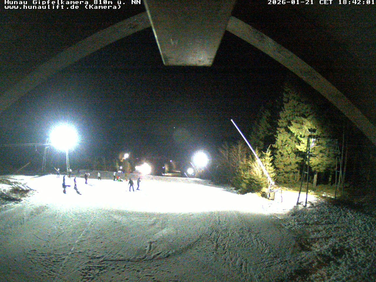 Archived image Webcam Hunaulift (Sauerland)