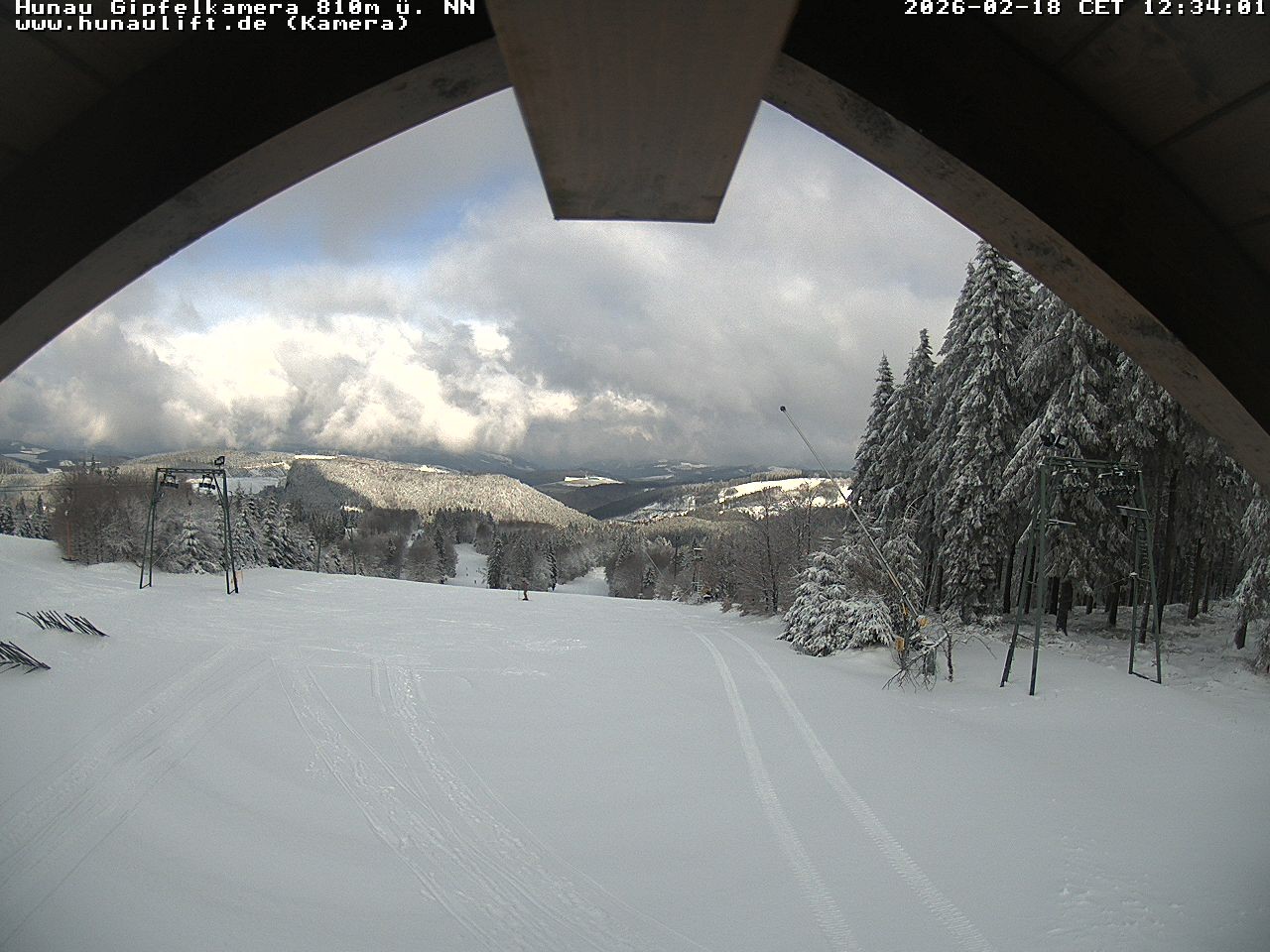 Archived image Webcam Hunaulift (Sauerland)