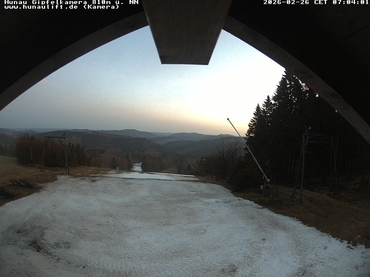 Archiv Foto Webcam Hunaulift (Sauerland)