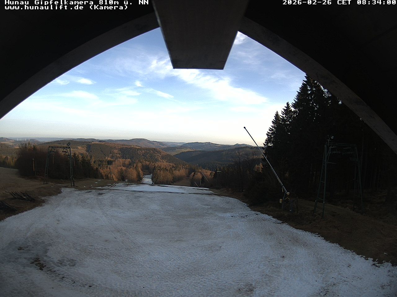 Archiv Foto Webcam Hunaulift (Sauerland)