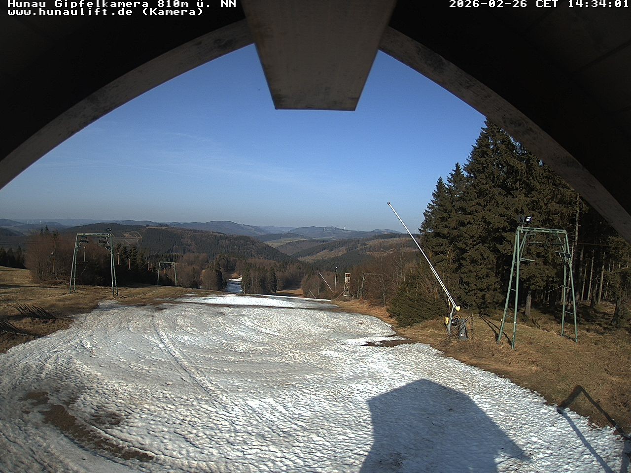 Archiv Foto Webcam Hunaulift (Sauerland)