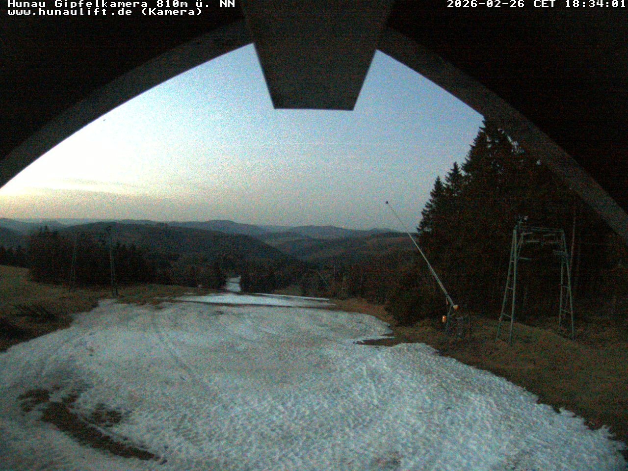Archived image Webcam Hunaulift (Sauerland)