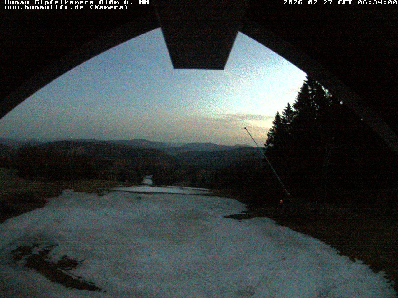 Archived image Webcam Hunaulift (Sauerland)