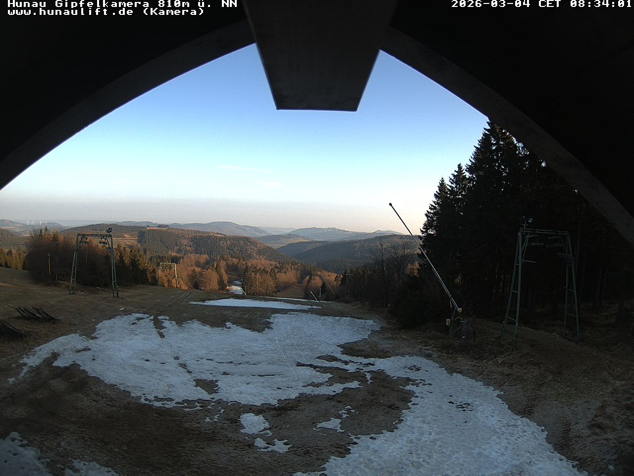 Archiv Foto Webcam Hunaulift (Sauerland)