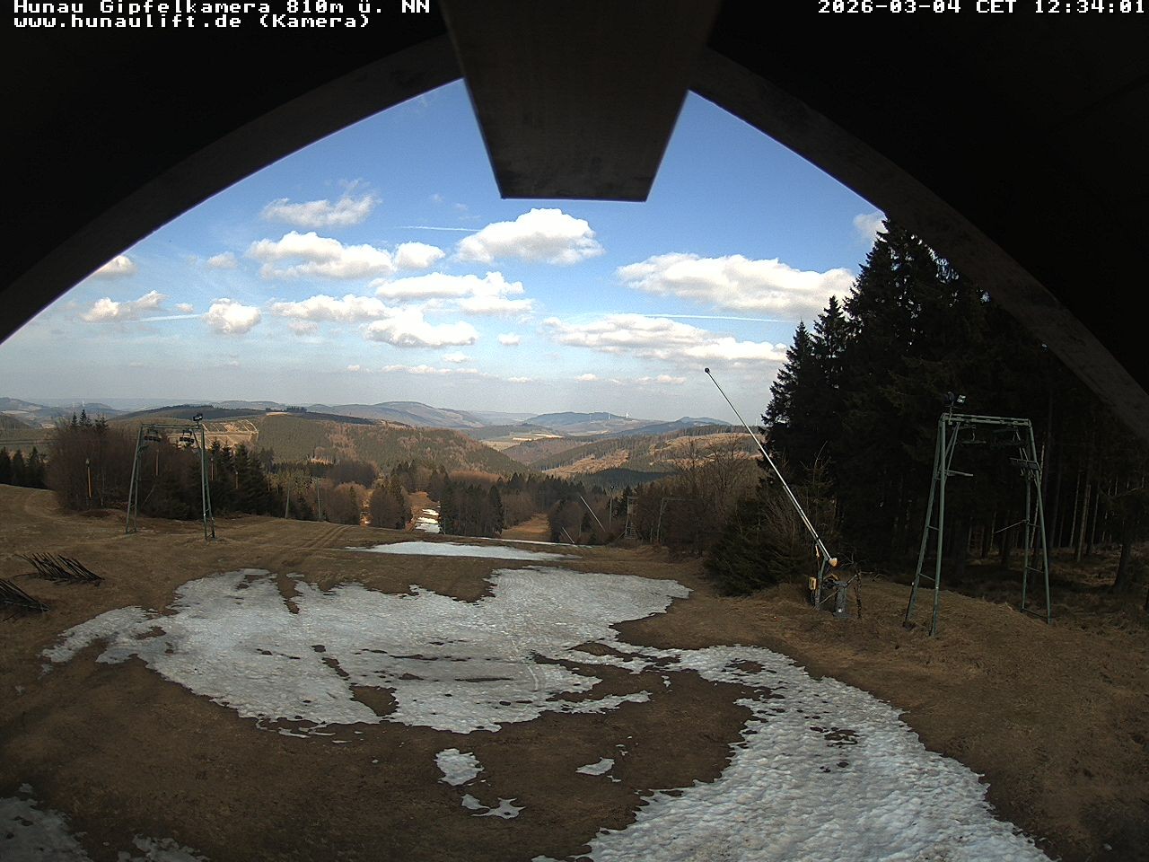 Archiv Foto Webcam Hunaulift (Sauerland)