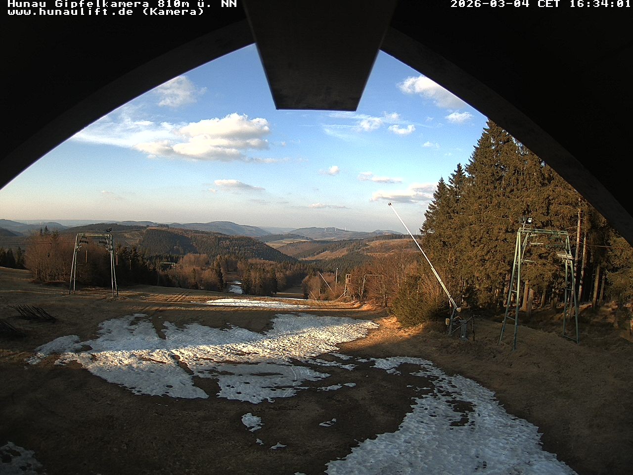 Archiv Foto Webcam Hunaulift (Sauerland)