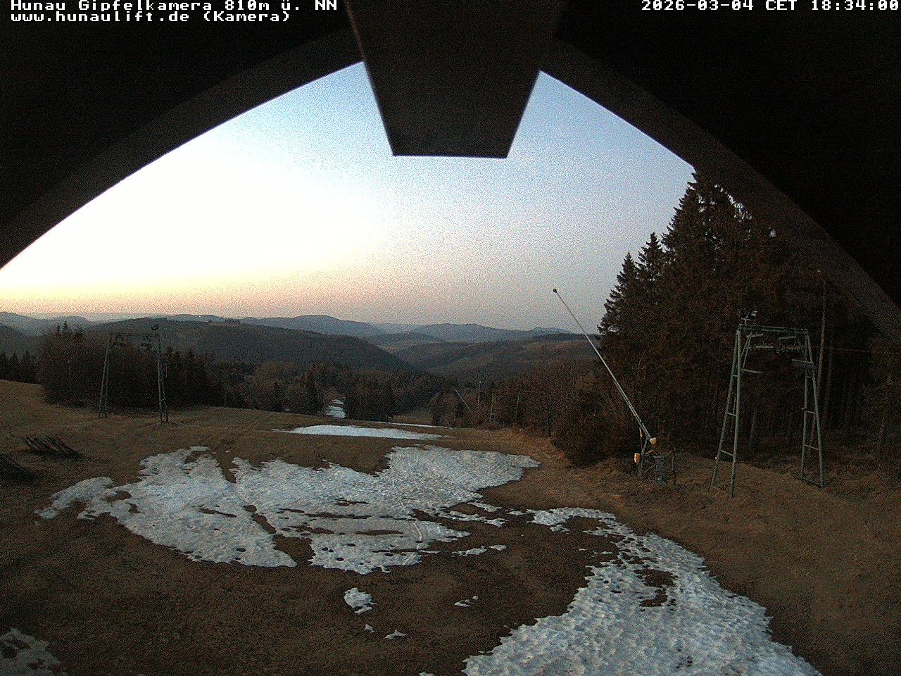 Archiv Foto Webcam Hunaulift (Sauerland)