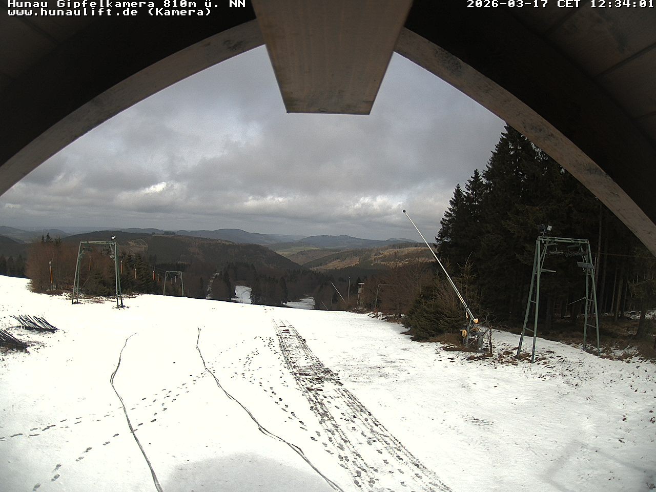 Archiv Foto Webcam Hunaulift (Sauerland)