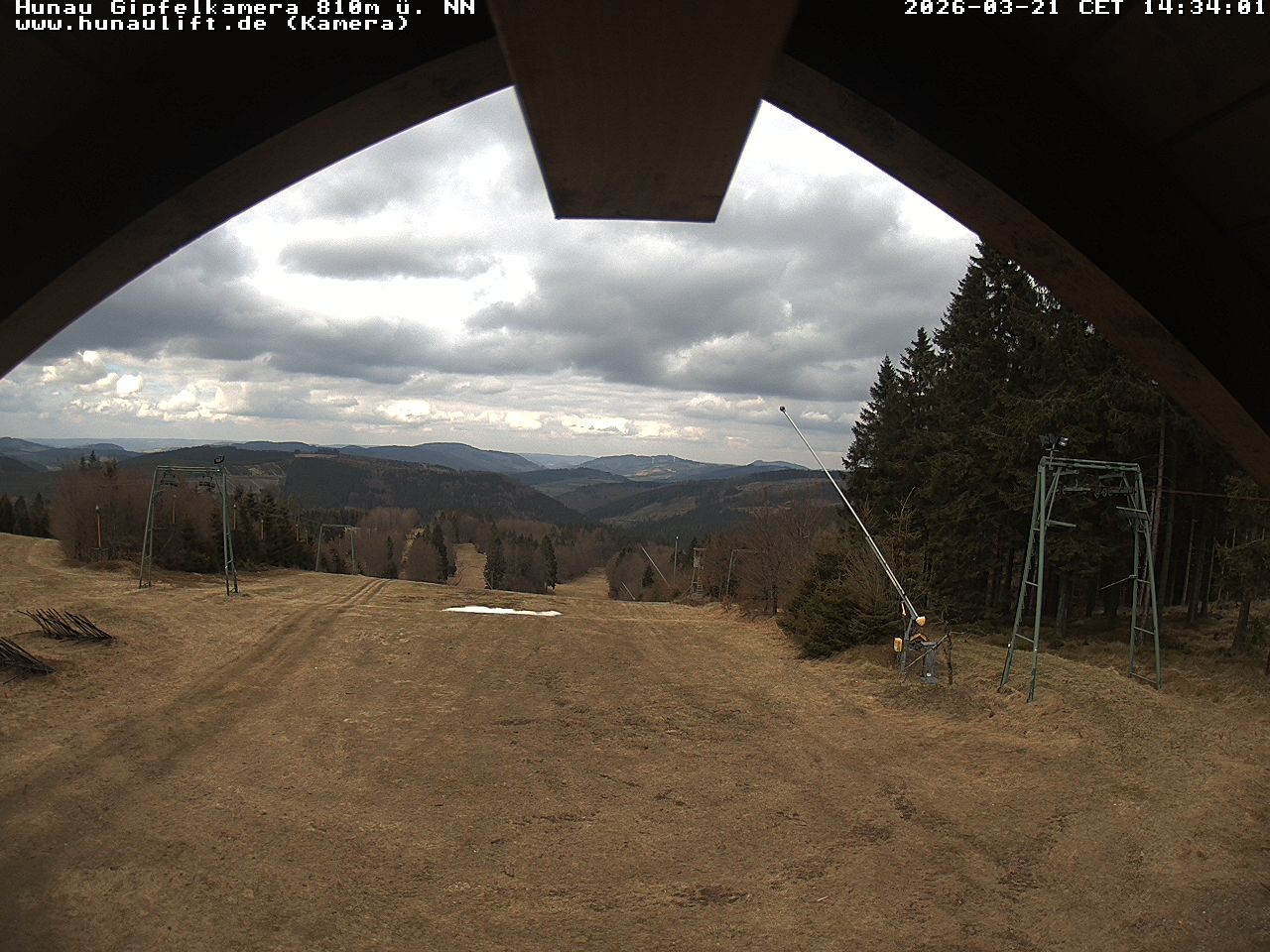 Archived image Webcam Hunaulift (Sauerland)