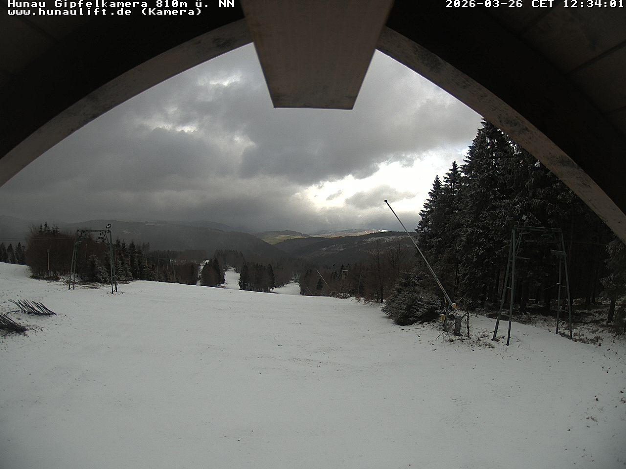 Archiv Foto Webcam Hunaulift (Sauerland)