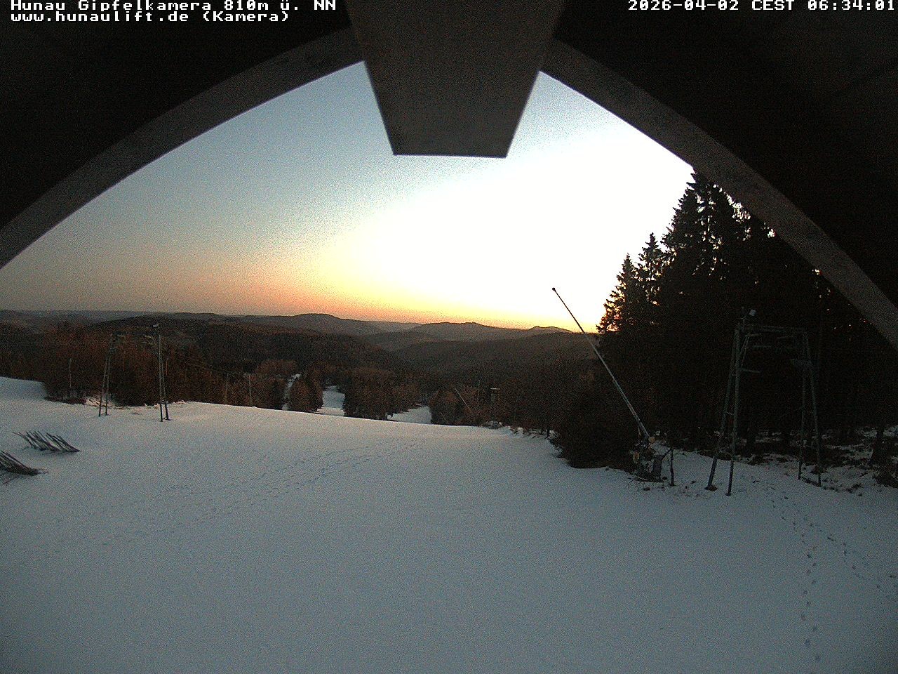 Archiv Foto Webcam Hunaulift (Sauerland)