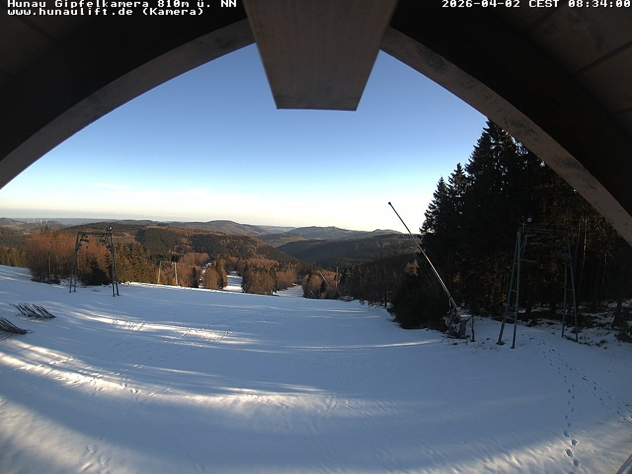 Archiv Foto Webcam Hunaulift (Sauerland)