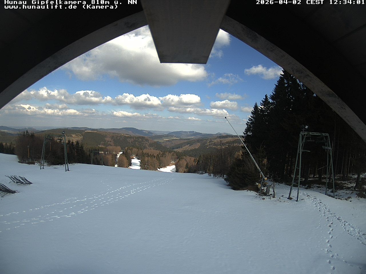 Archiv Foto Webcam Hunaulift (Sauerland)