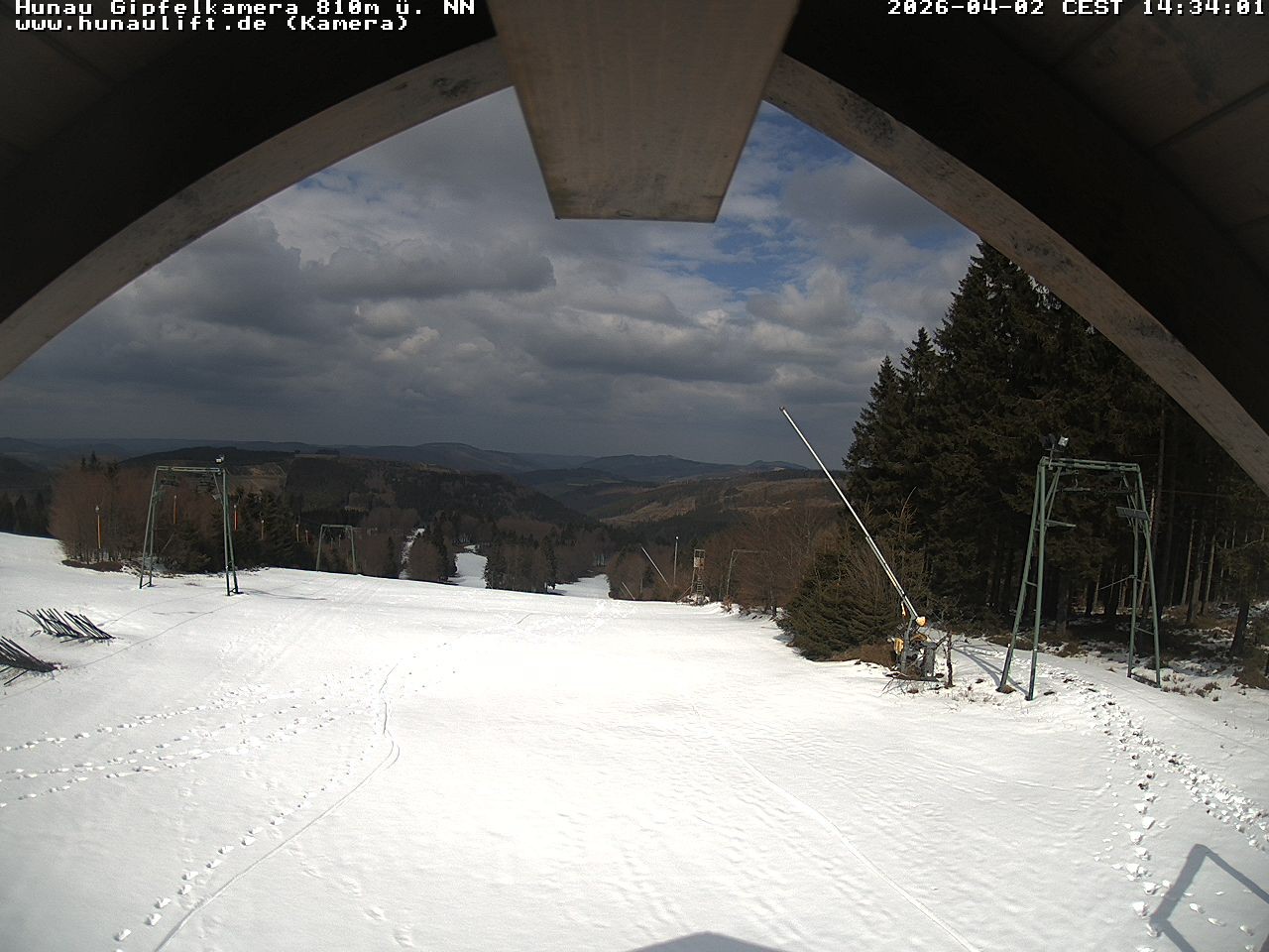 Archiv Foto Webcam Hunaulift (Sauerland)