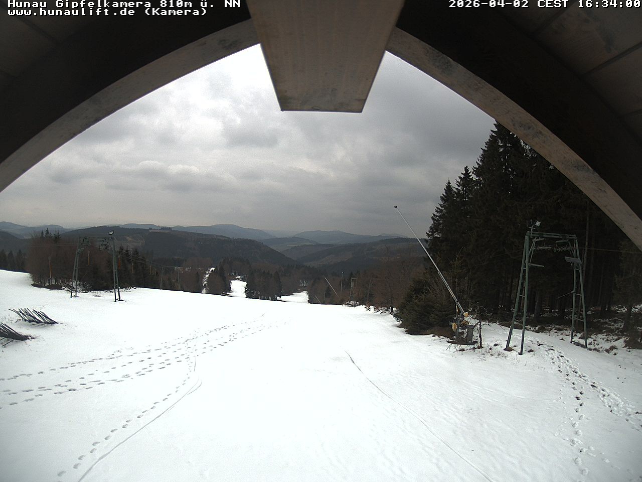 Archiv Foto Webcam Hunaulift (Sauerland)